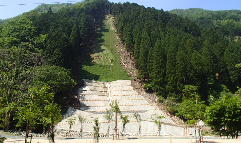 福知渓谷（法面工事）