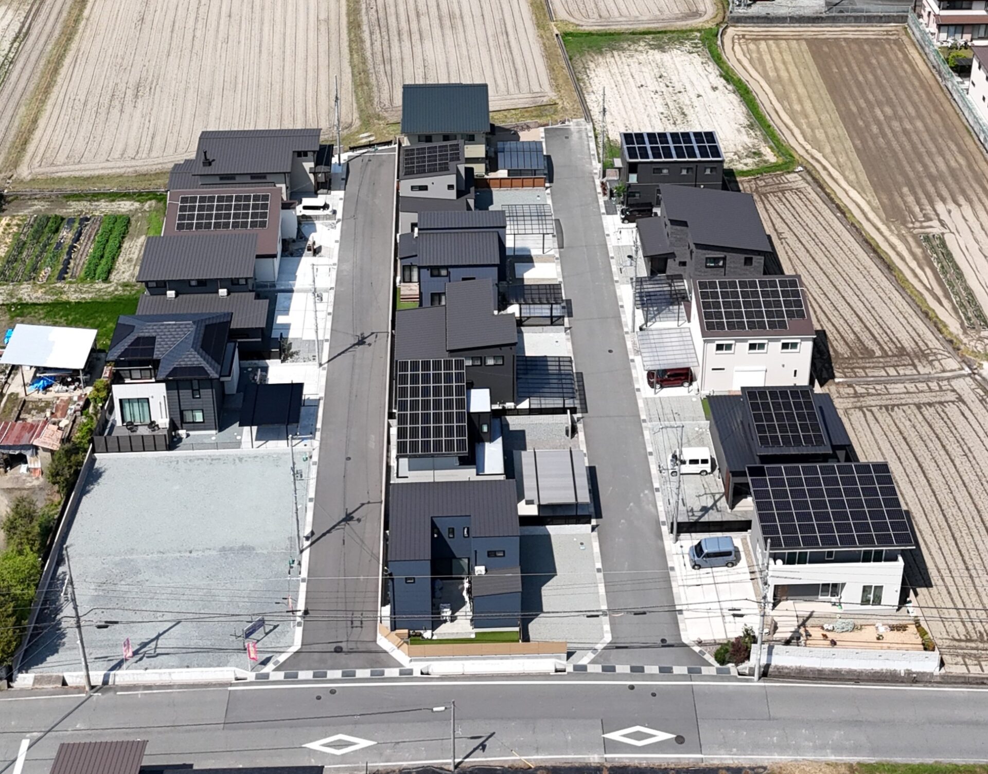 金谷分譲地(山崎南小学校)残り2区画区画図