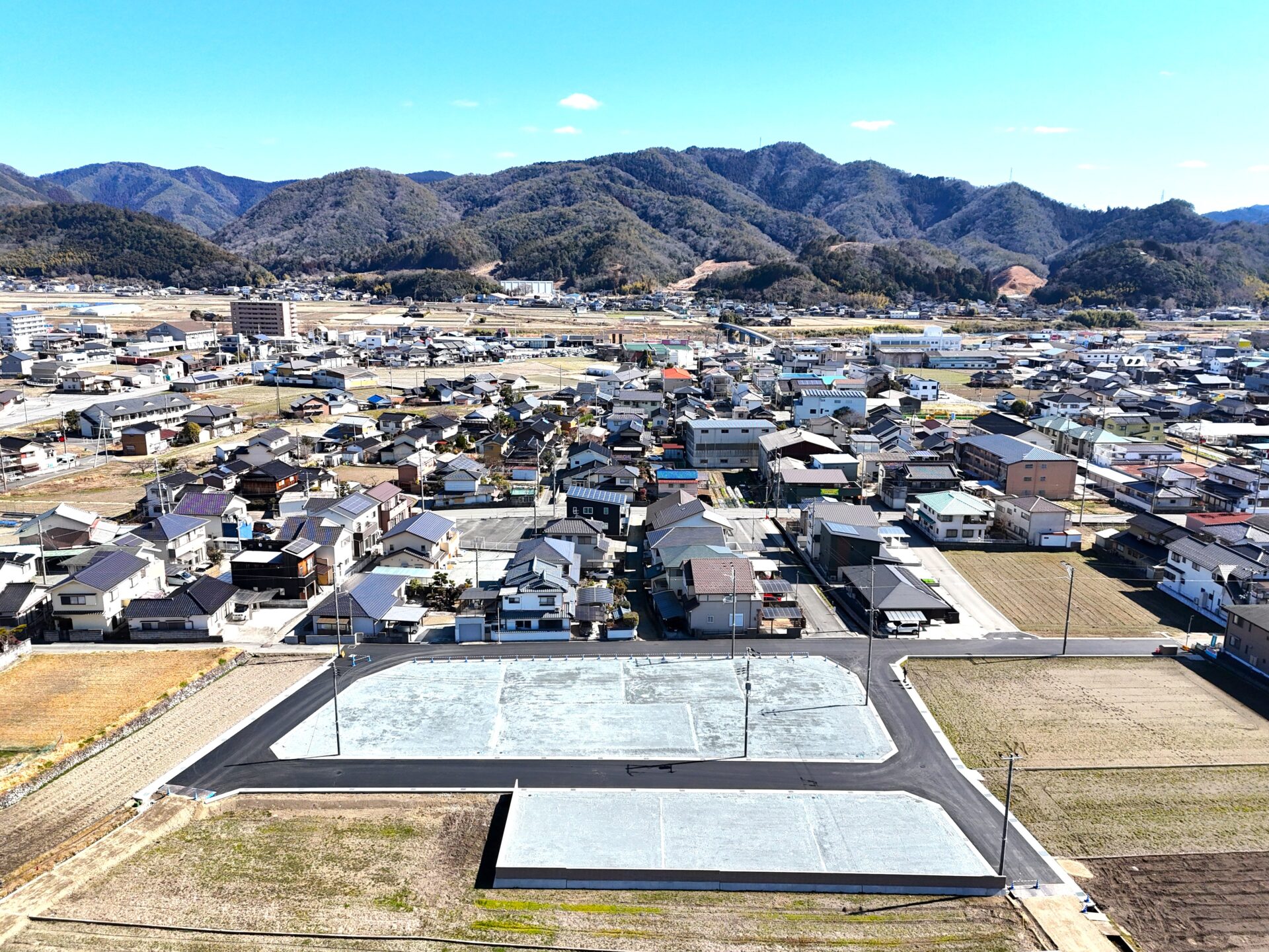 山崎町上寺（山崎小学校区）新規分譲開始しました！区画図